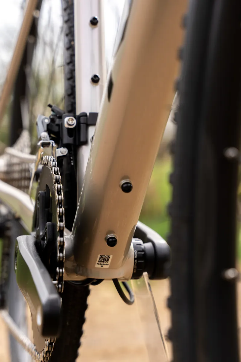 Ridley Grifn A Gravel in Chain Silver Grey - Shimano GRX400 2x10 speed-11