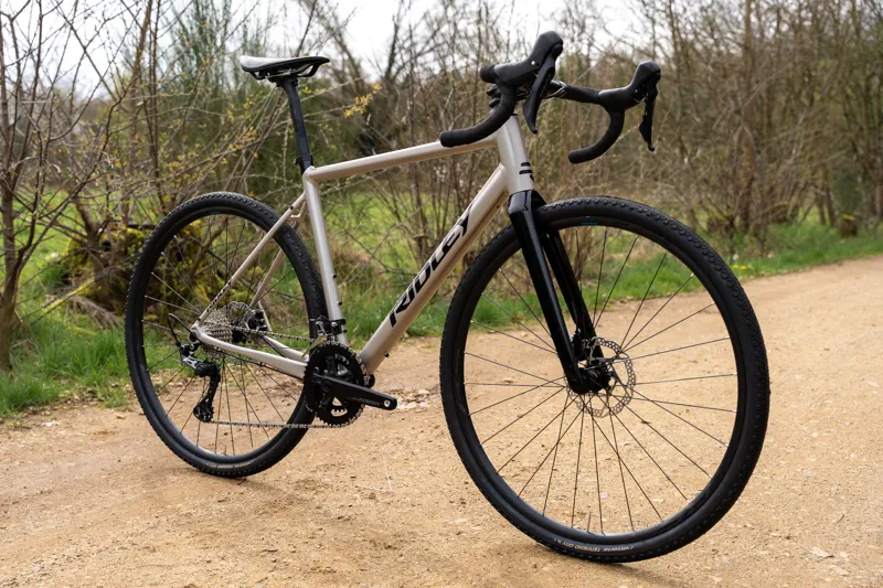 Ridley Grifn A Gravel in Chain Silver Grey - Shimano GRX400 2x10 speed