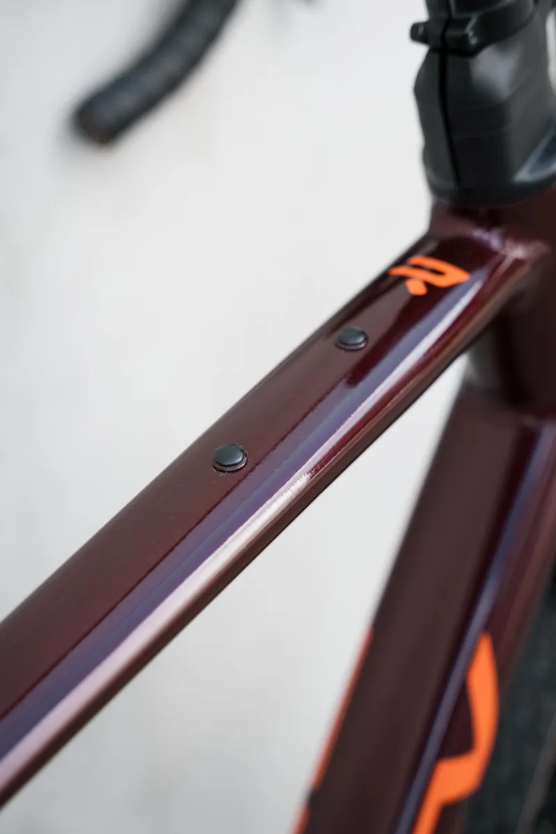 Ridley Kalazy in Bourgogne Red Metallic - Shimano Sora 2x9 Mechanical Disc brake-1