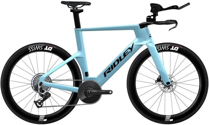 Ridley Triton FAST Sram Rival AXS 2x12 speed in Soft Blue - TRI25D1s