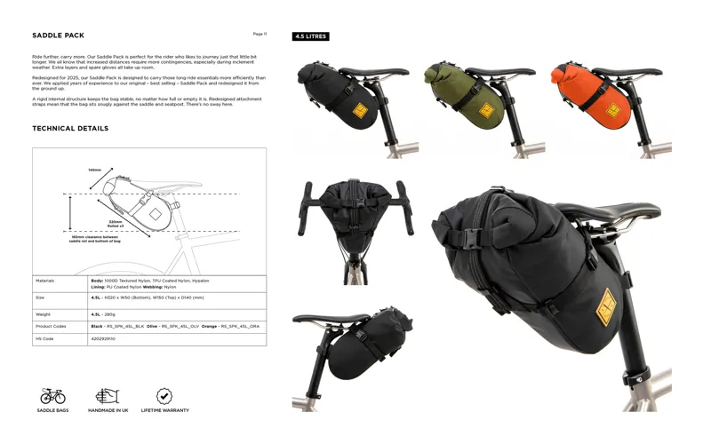 Restrap Saddle Pack - 4.5L-1