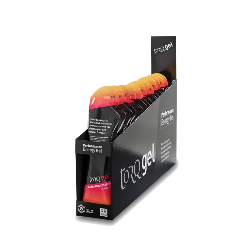 Torq Energy Gel -1x 45g - RHUBARB CUSTARD