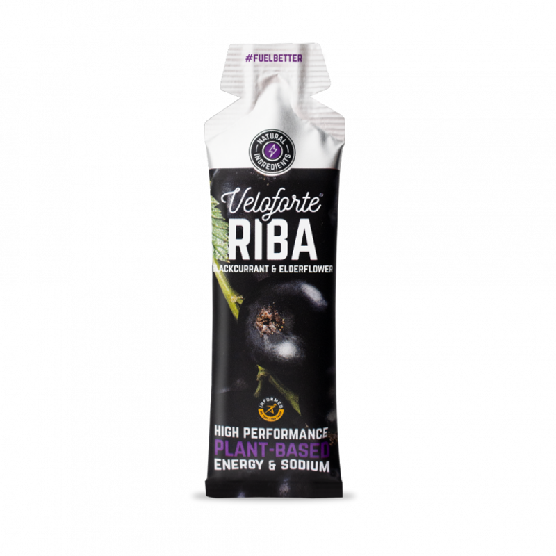 Veloforte Energy Gels Riba 1 x 33g - Blackcurrant Elderflower-4