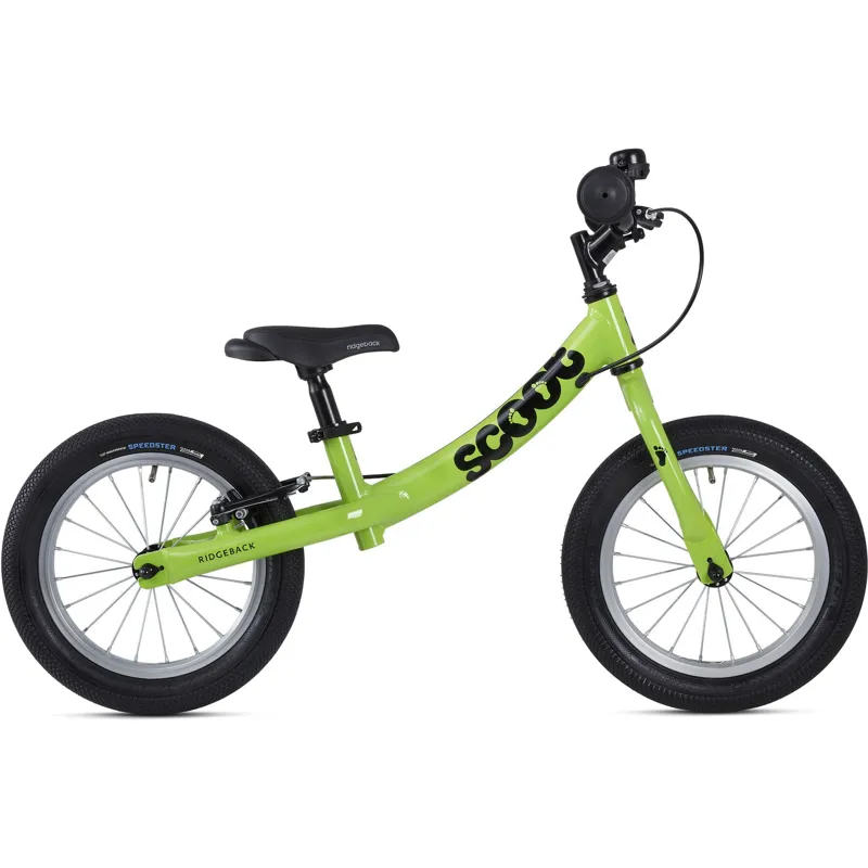 Ridgeback Scoot XL Balance Bike in Green-1