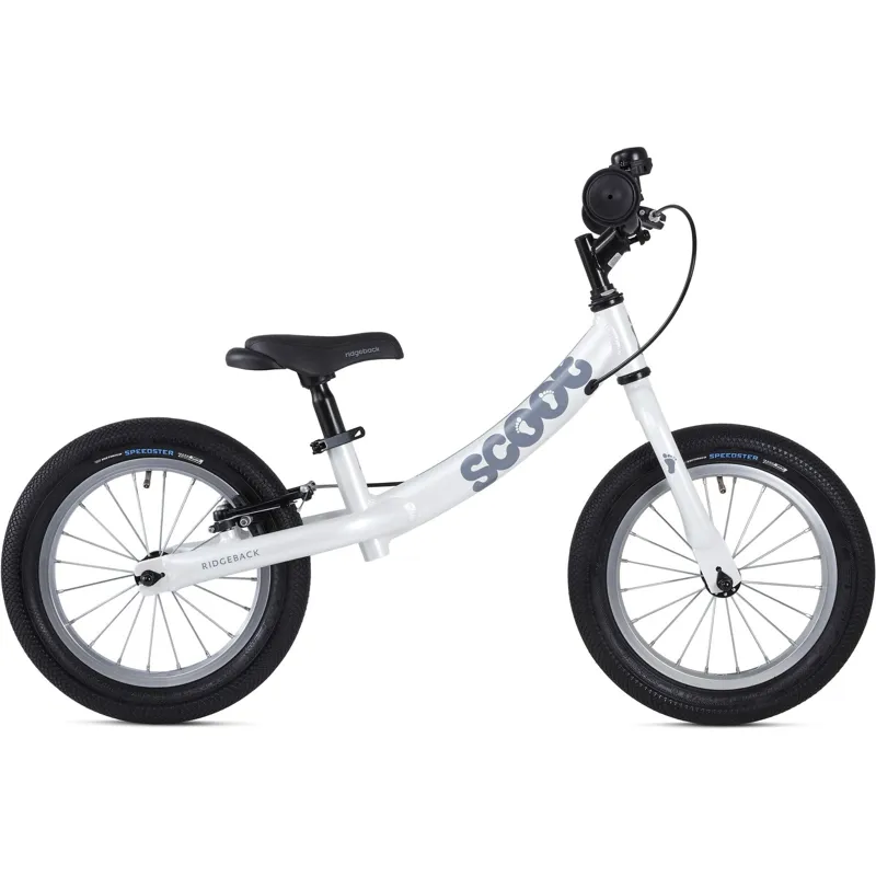 Ridgeback Scoot XL Balance Bike in White-1