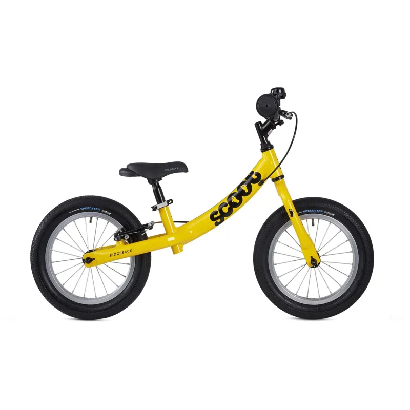 Ridgeback Scoot XL Balance Bike in Yellow-1