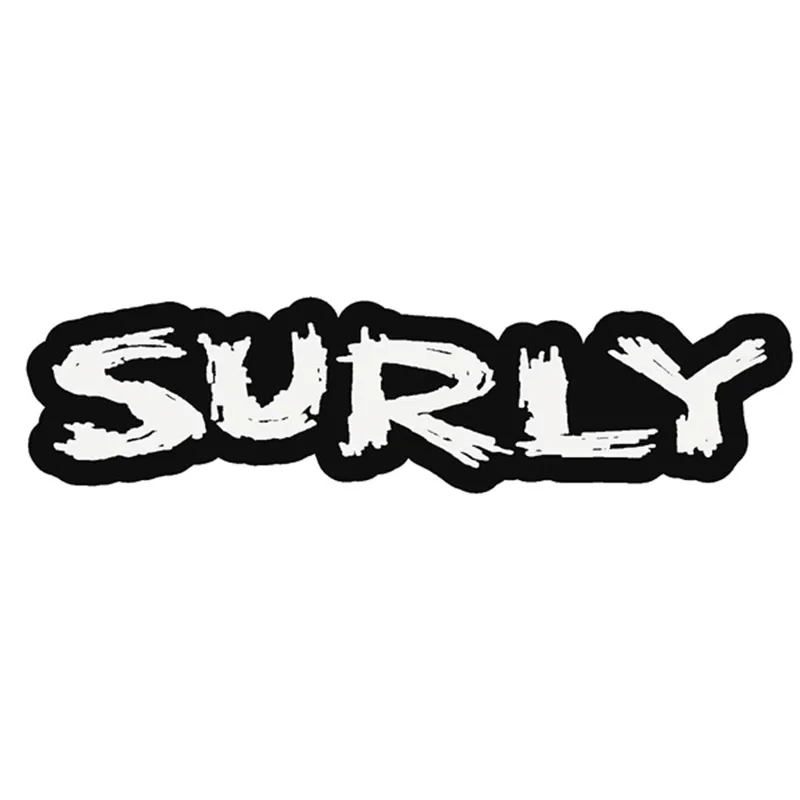 Surly Logo Stickers White