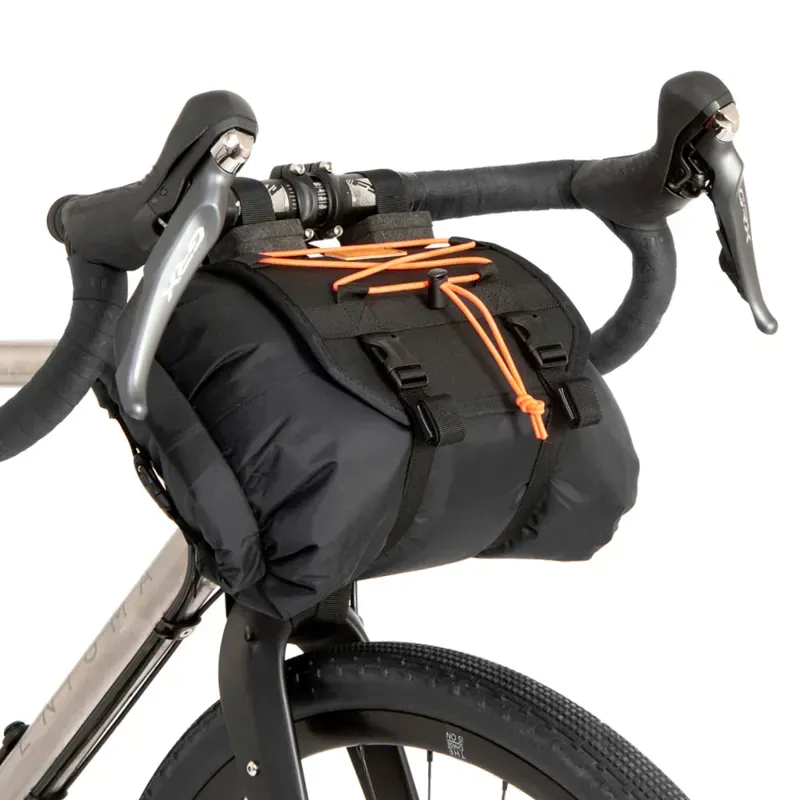 Restrap Handlebar Holister With 14L Bag And Pouch In Black/Orange