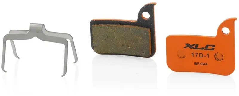 XLC Organic Replacement Disc Pads - Sram Road Orange